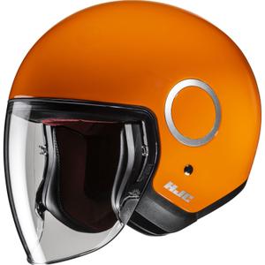 Casque de moto jet HJC RPHA 40 Orange uni