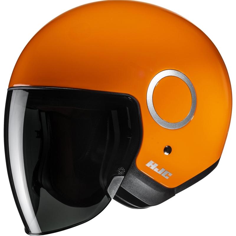 Casque de moto jet HJC RPHA 40 Orange uni