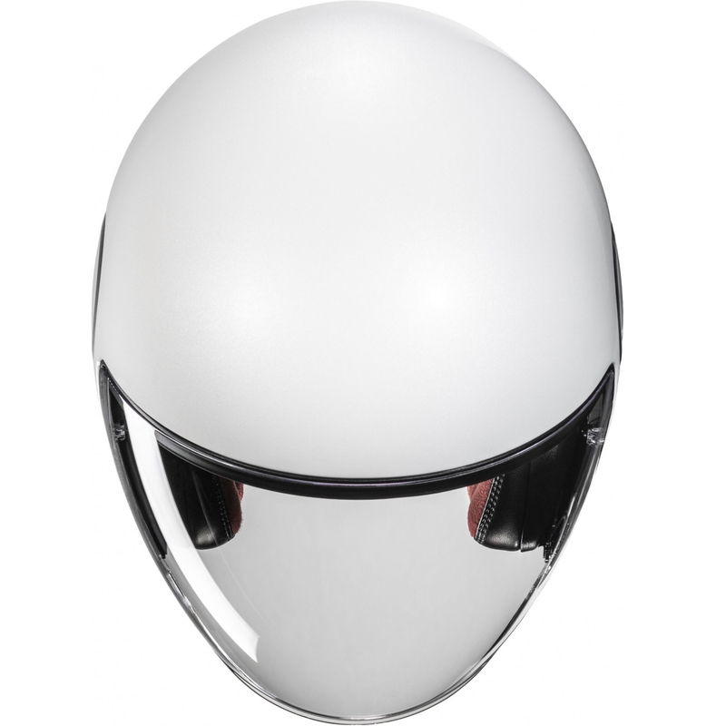 Casque de moto jet HJC RPHA 40 Blanc nacré uni