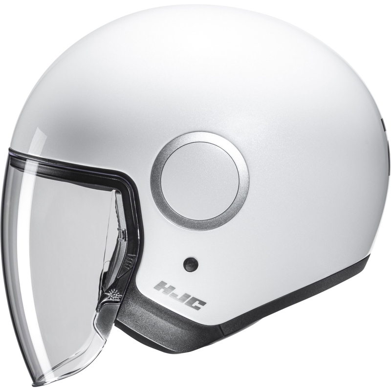 Casque de moto jet HJC RPHA 40 Blanc nacré uni