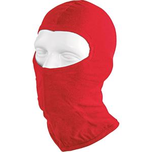 Cagoule de casque de moto rouge