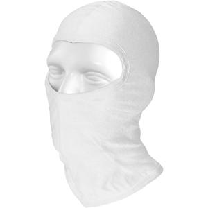 Cagoule de casque de moto blanche
