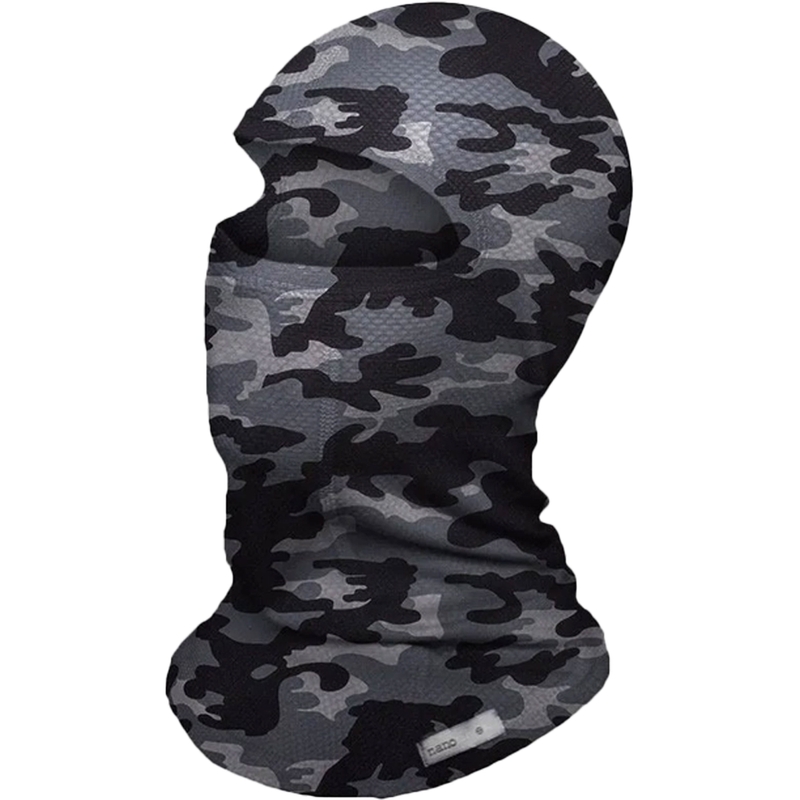 Cagoule moto nanosilver® gris camouflage