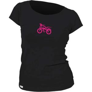 T-shirt femme nanosilver® MOTOLADY noir