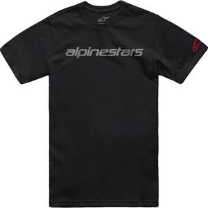 T-shirt Alpinestars Linear Wordmark 2.0 CSF noir-gris-rouge