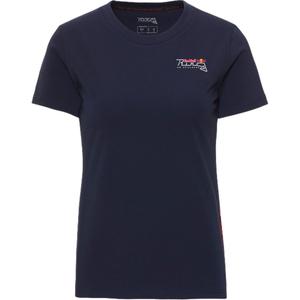T-shirt Red Bull Adrenaline bleu et rouge pour femme