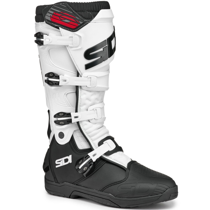Bottes de moto SIDI X POWER SC noir et blanc