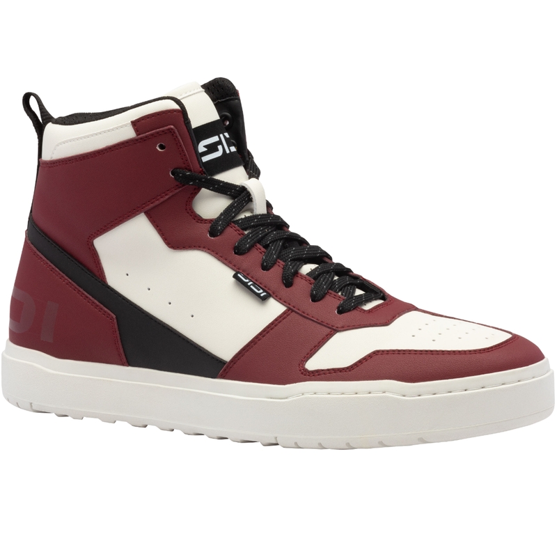 Bottes de moto SiDi Lynx noir-rouge foncé