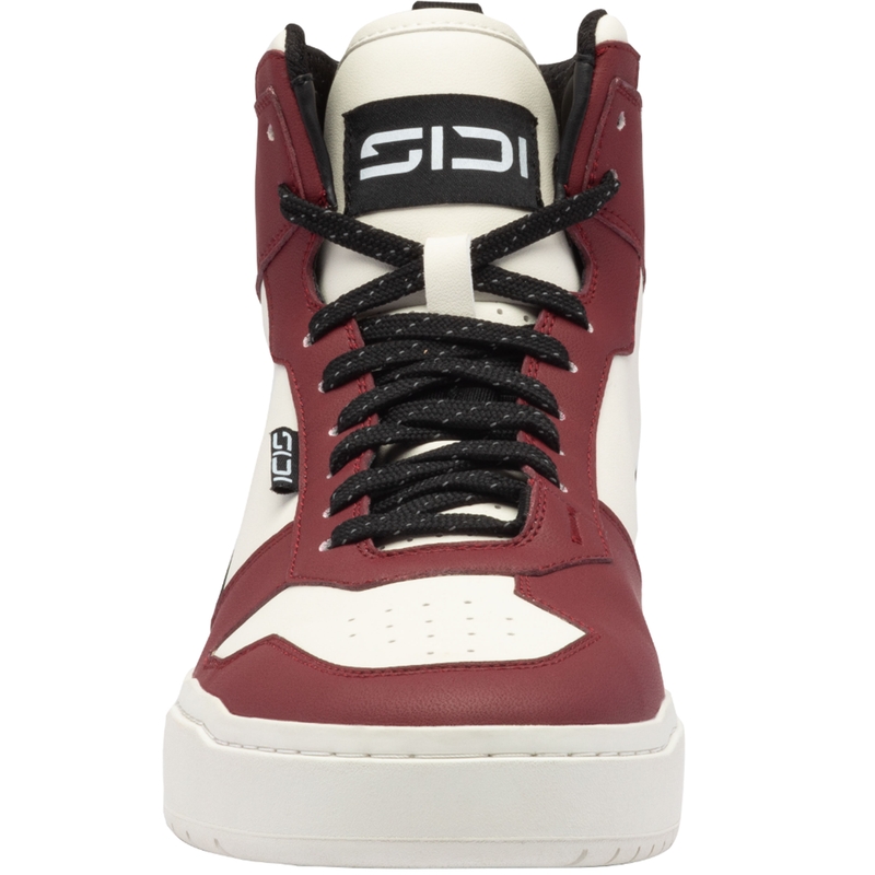 Bottes de moto SiDi Lynx noir-rouge foncé