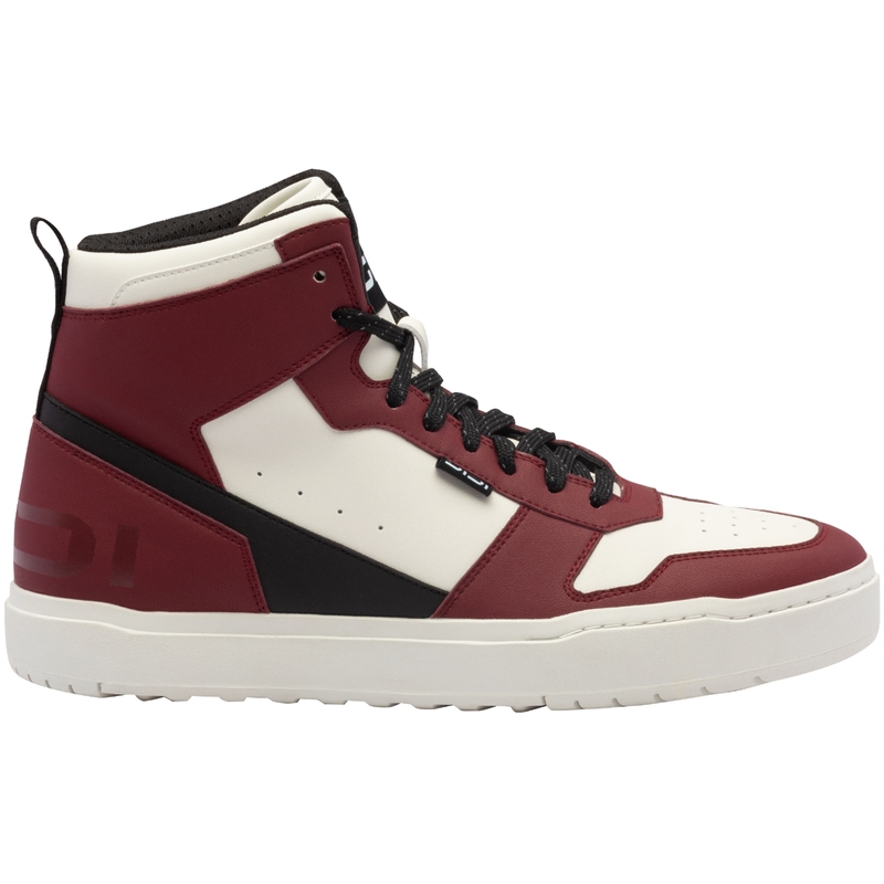 Bottes de moto SiDi Lynx noir-rouge foncé