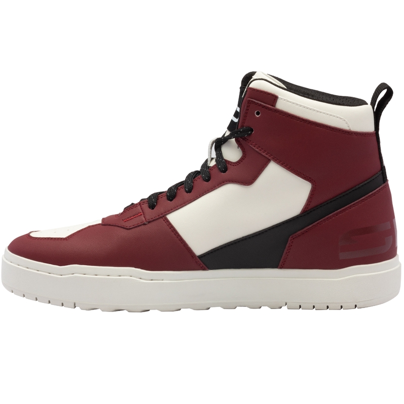 Bottes de moto SiDi Lynx noir-rouge foncé