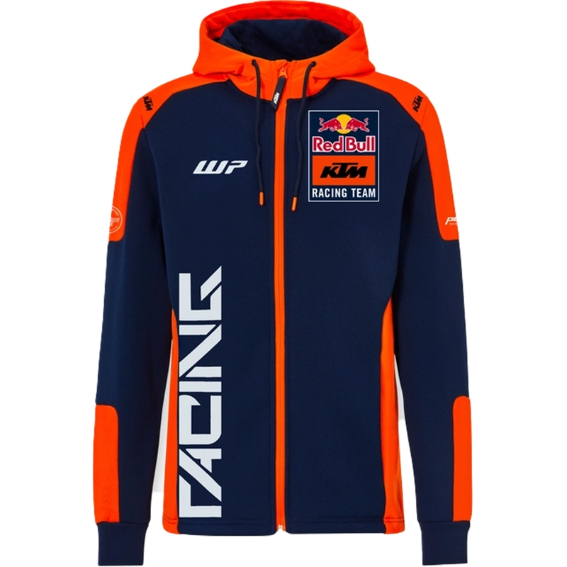 Sweat à capuche KTM Replica Team bleu-orange