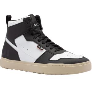 Bottes de moto SiDi Lynx noires et blanches