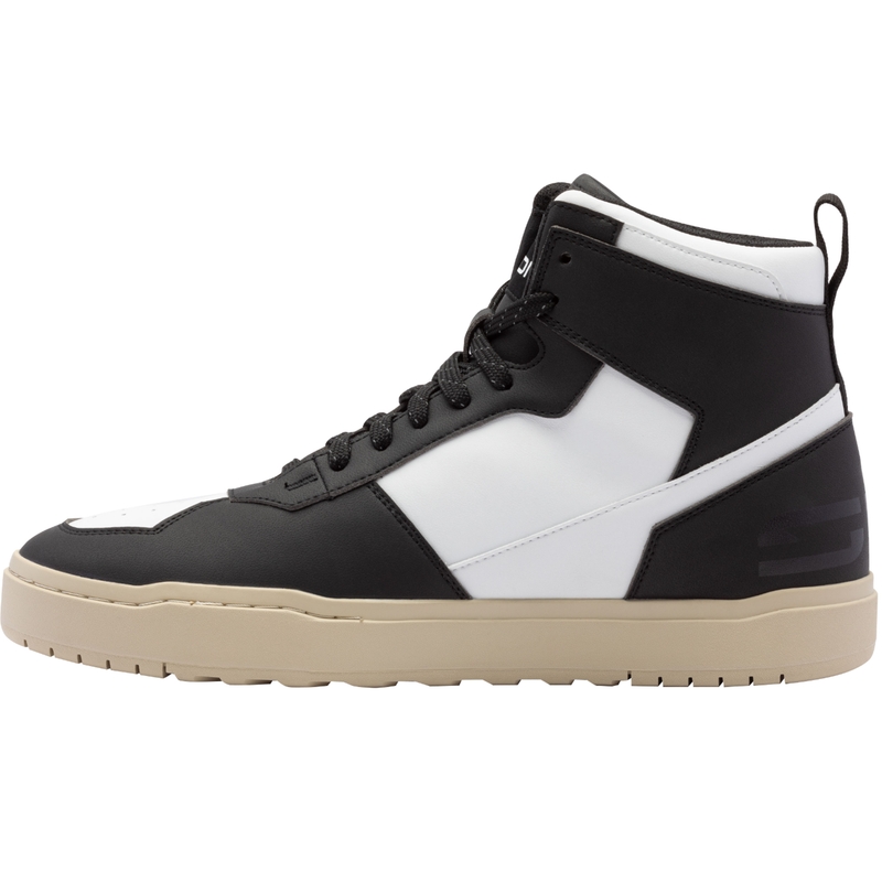 Bottes de moto SiDi Lynx noires et blanches