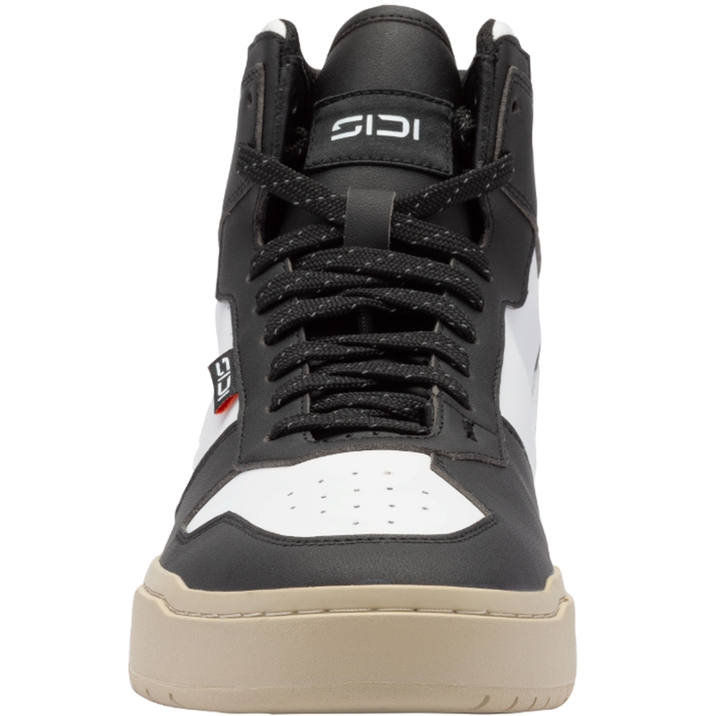 Bottes de moto SiDi Lynx noires et blanches