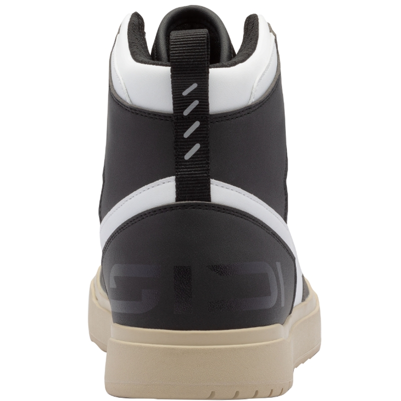 Bottes de moto SiDi Lynx noires et blanches