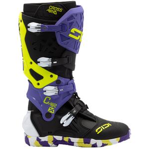 Bottes de moto SiDi Crossair X noir-violet