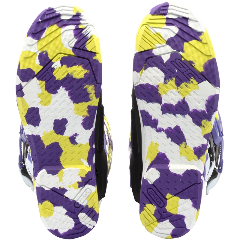 Bottes de moto SiDi Crossair X noir-violet