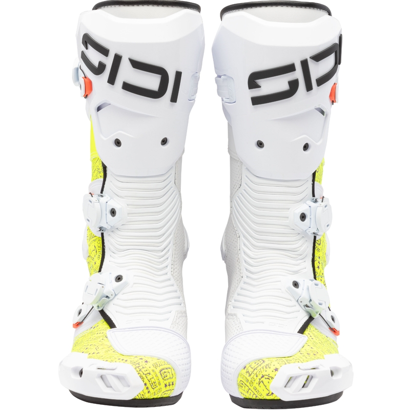 Bottes de moto SiDi MAG 2 Air BTA001 blanc-jaune