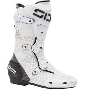 Bottes de moto SiDi MAG 2 Air blanches et noires
