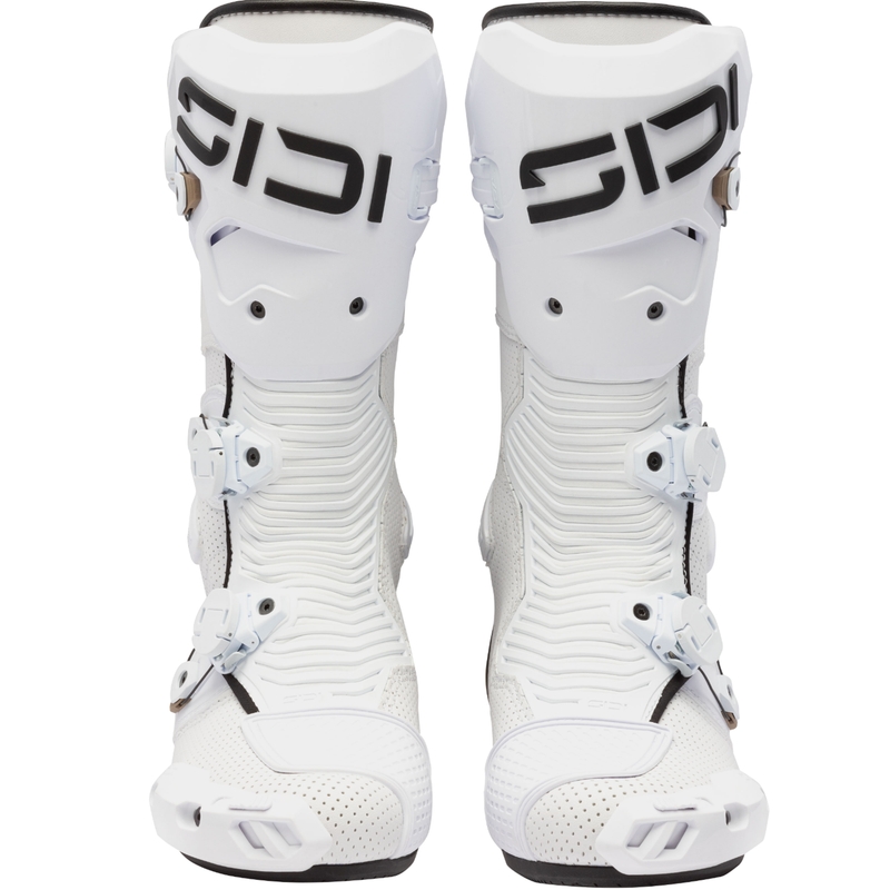 Bottes de moto SiDi MAG 2 Air blanches et noires