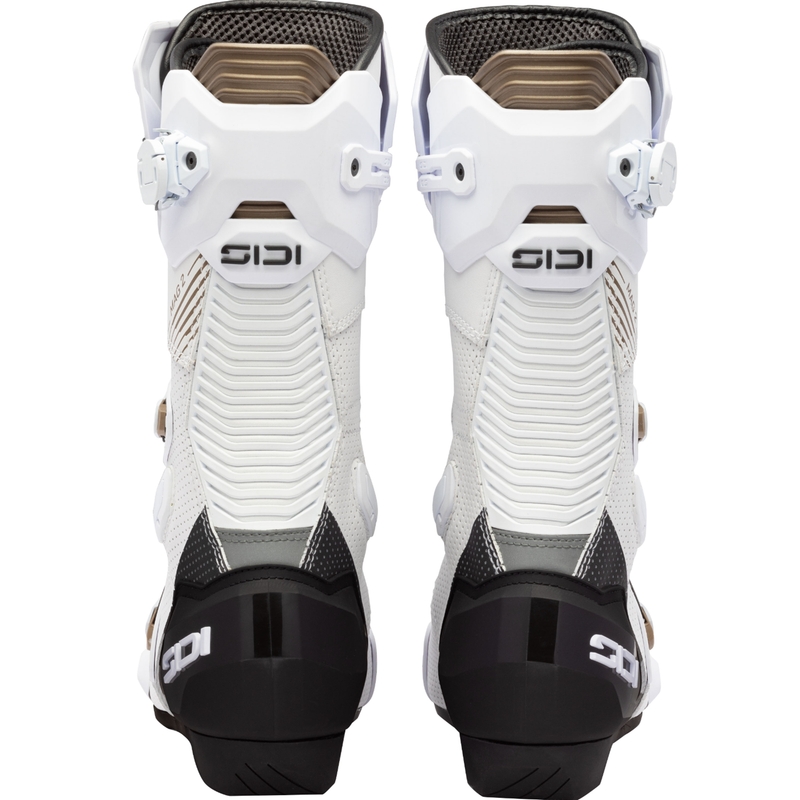 Bottes de moto SiDi MAG 2 Air blanches et noires
