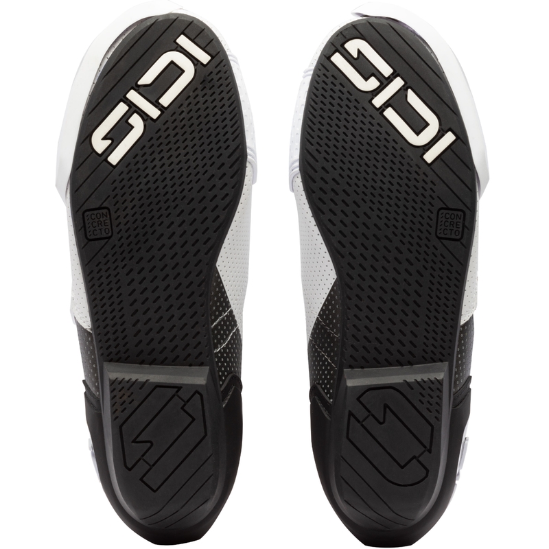 Bottes de moto SiDi MAG 2 Air blanches et noires