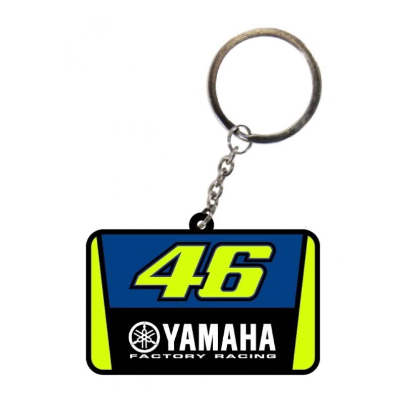 Porte-clés VR46 Valentino Rossi Yamaha bleu
