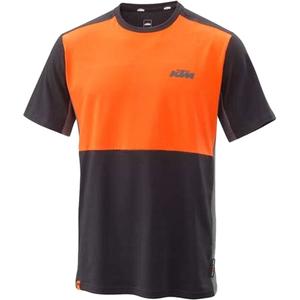 Tee-shirt mécanicien KTM noir-orange