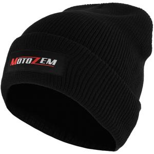 Bonnet d'hiver MotoZem noir