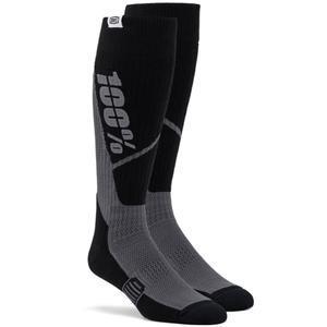 Chaussettes 100% - USA Torque MX noir