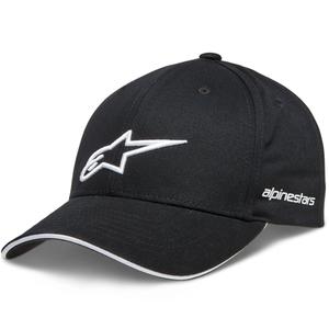 Casquette Alpinestars Rostrum noir et blanc