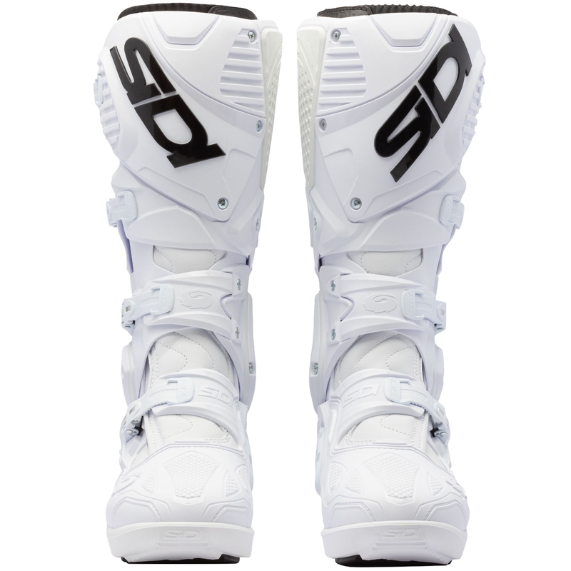 Bottes de moto SiDi Crossfire 3 SRS blanches et noires