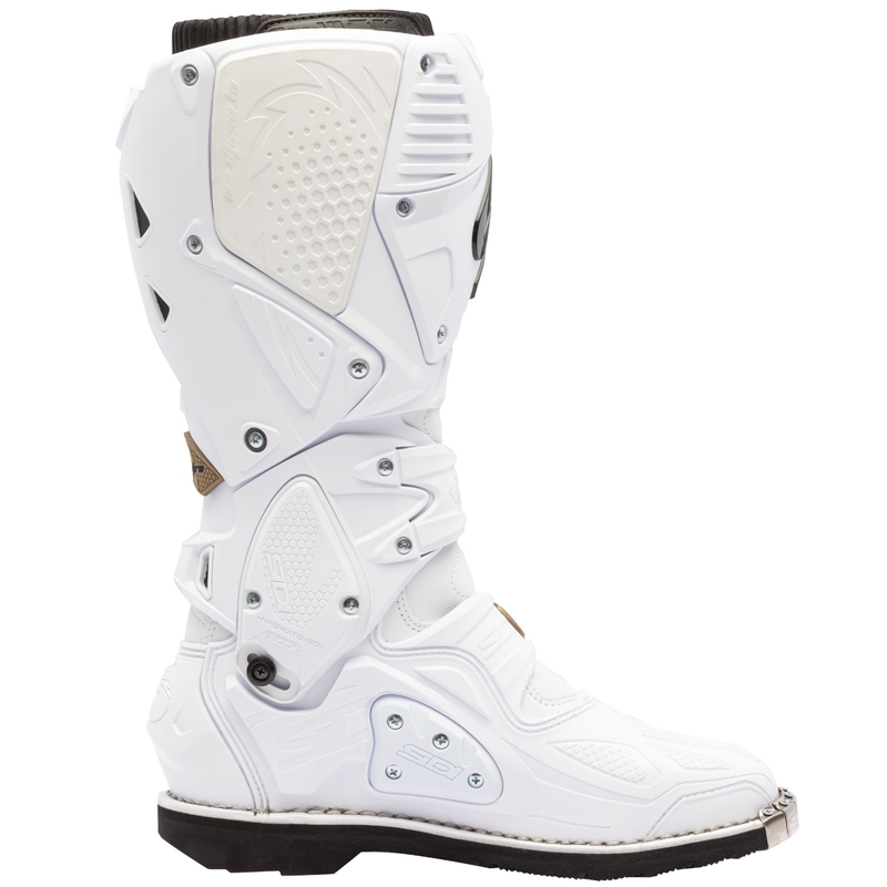 Bottes de moto SiDi Crossfire 3 blanc bronze