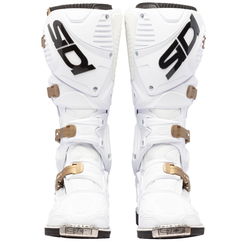 Bottes de moto SiDi Crossfire 3 blanc bronze
