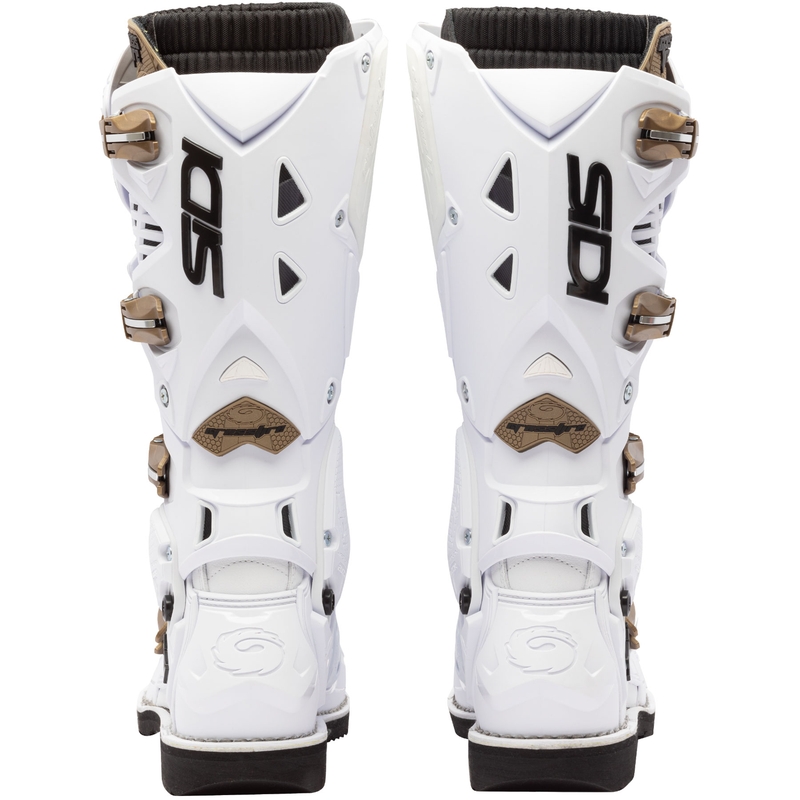 Bottes de moto SiDi Crossfire 3 blanc bronze
