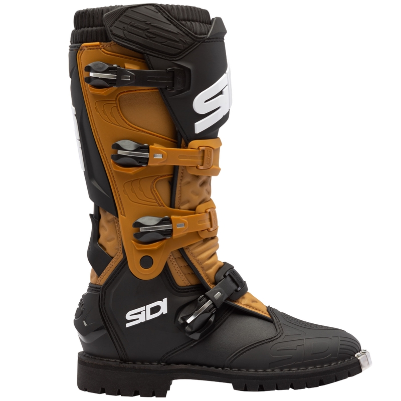 Bottes de moto SiDi X Power Enduro Mid marron-noir