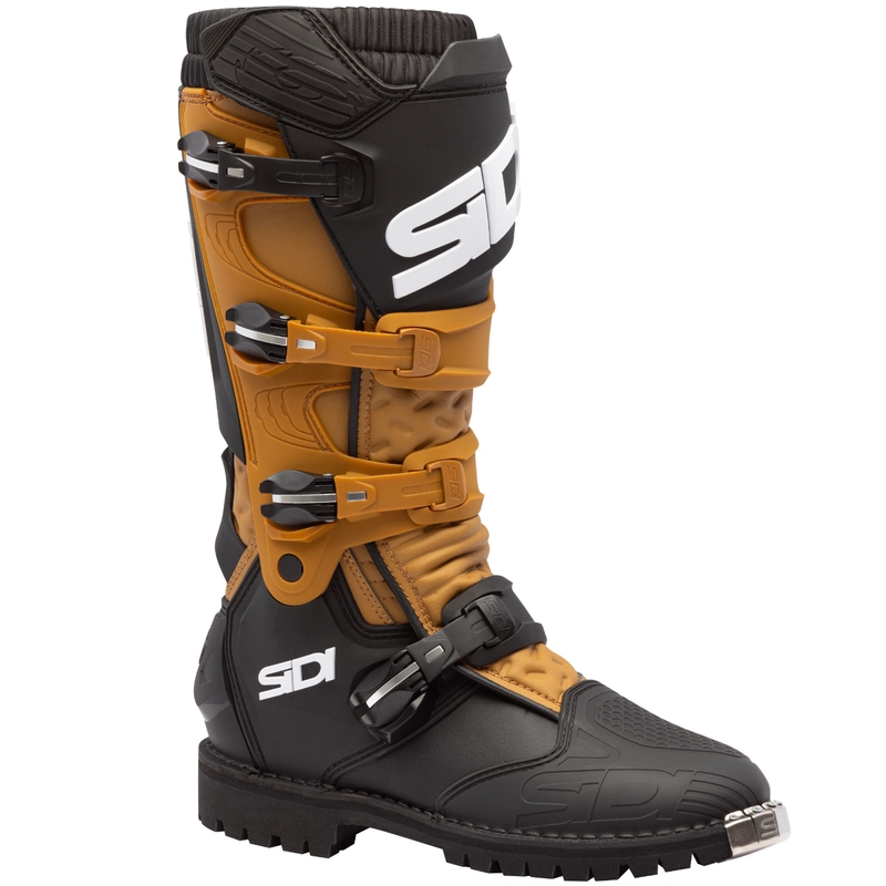 Bottes de moto SiDi X Power Enduro Mid marron-noir