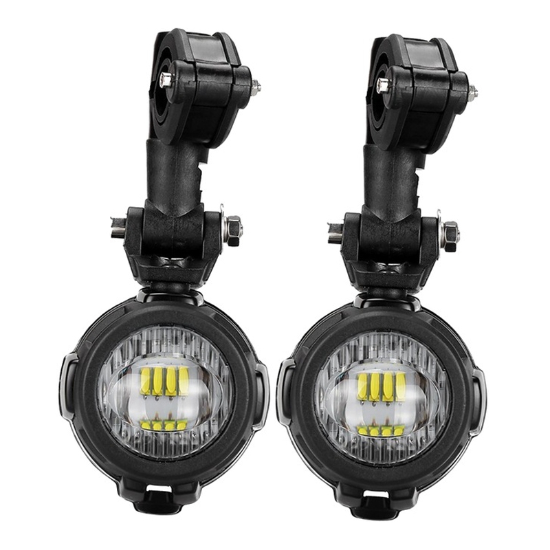 Feux LED additionnels St Tuning avec protection pour BMW R1200 GS et R1250 GS LC 2013-2019