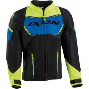 Veste moto enfant IXON Striker Air noir-bleu-jaune