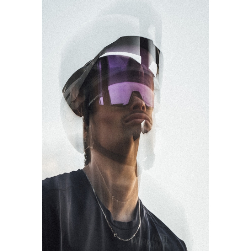 Lunettes de soleil 100% Slendale avec verres photochromiques violets