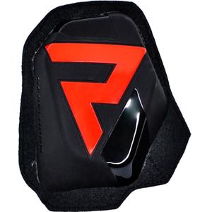 Genouillères Rebelhorn noir-rouge