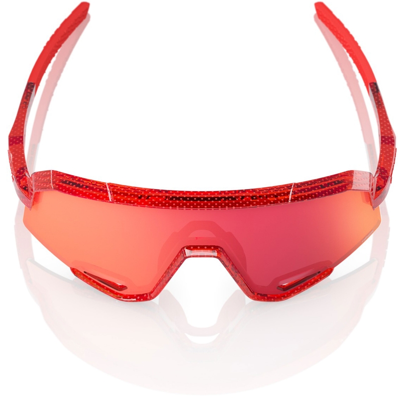 Lunettes de soleil 100% Slendale avec verres HIPER Fire rouges
