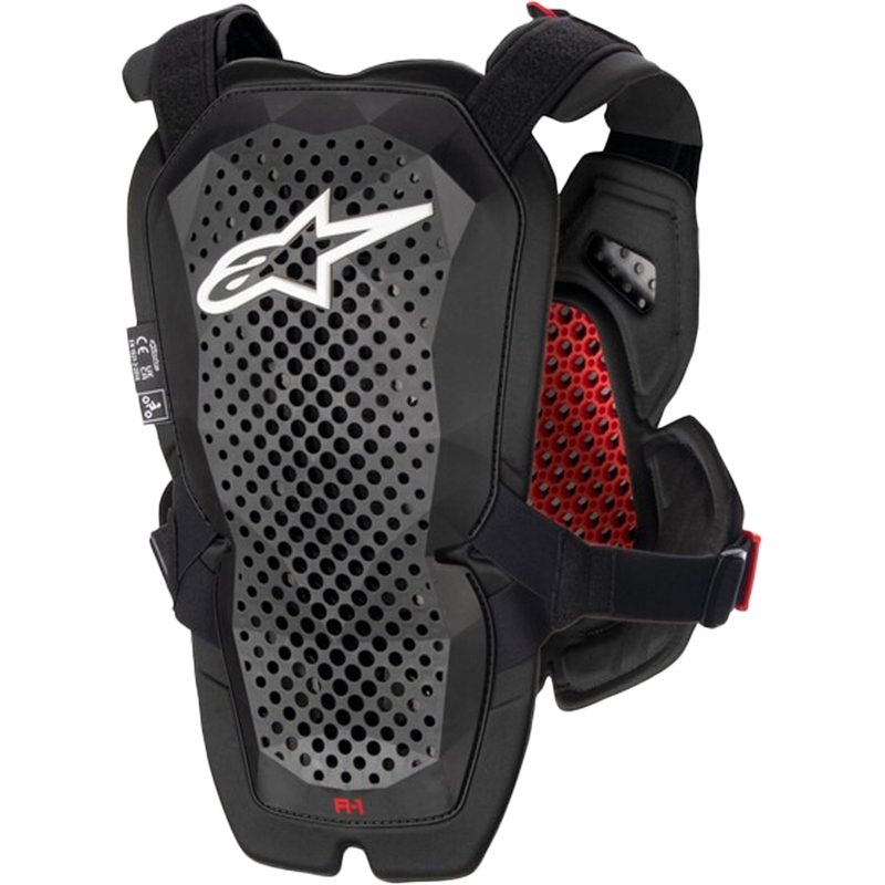 Alpinestars A-1 PRO chest protector noir-anthracite-rouge