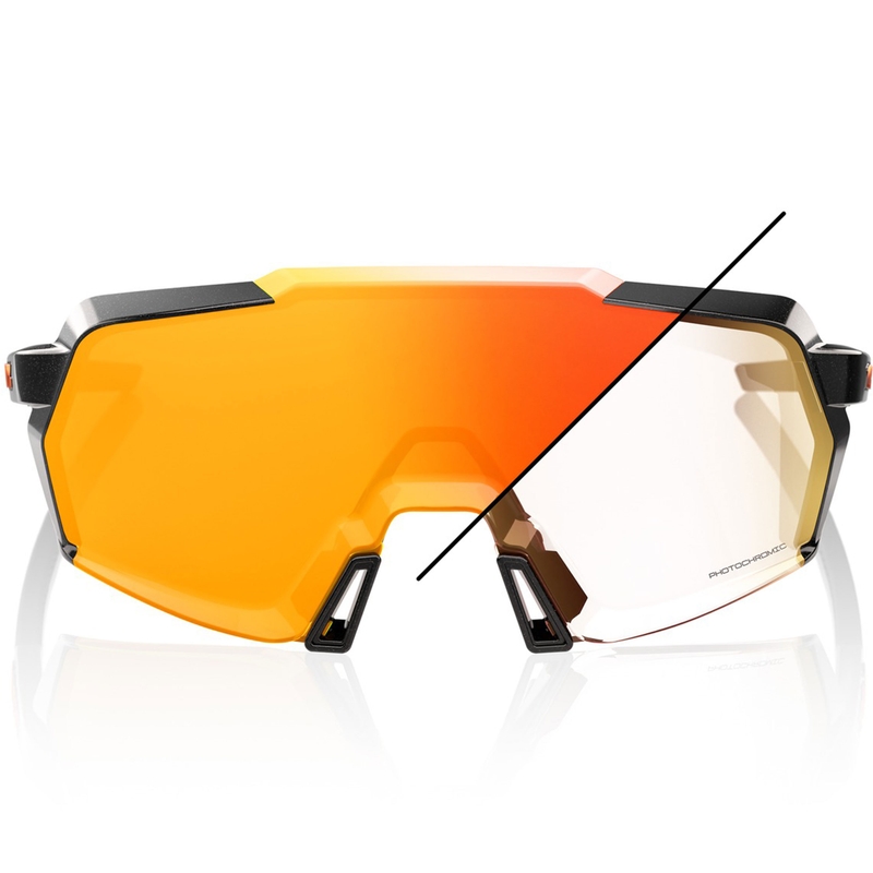 Lunettes de soleil 100% Korbin avec verres photochromiques orange