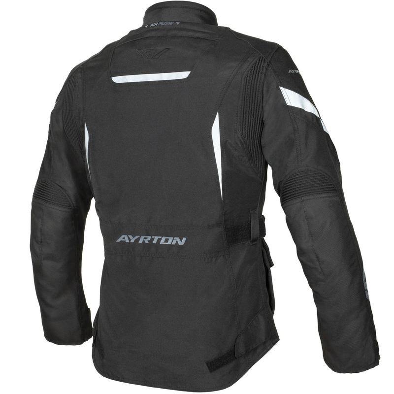Veste de moto pour femme Ayrton Teressa II noir-gris