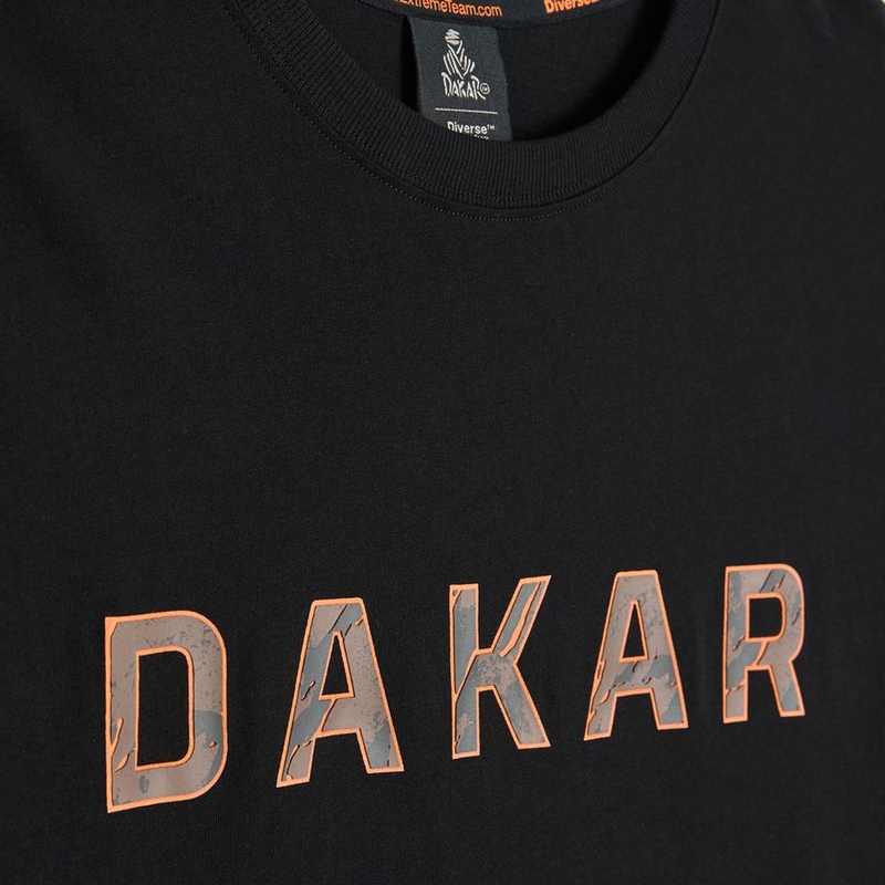 T-shirt noir Dakar DES 1925