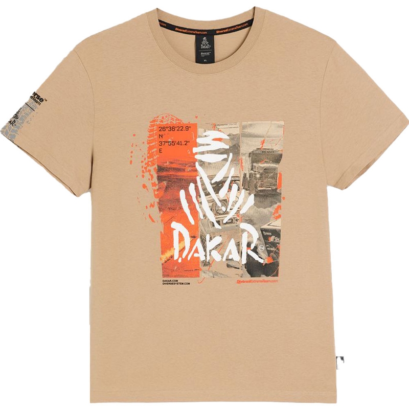 T-shirt Dakar DES 2025 sable