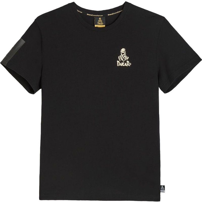 T-shirt noir Dakar LOGO SM 256