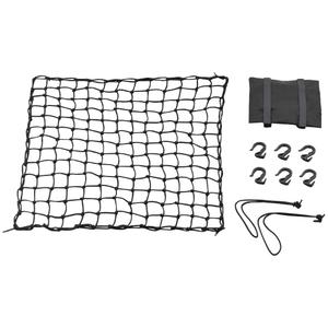 Filet à bagages flexible pour moto avec crochets en plastique Daytona 60 x 60 cm noir